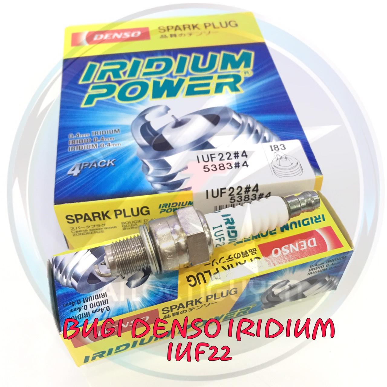 Bộ 4 Bugi Ô Tô IK20TT DENSO Iridium Hai Đầu Đánh Lửa Tiết Kiệm Nhiên ...