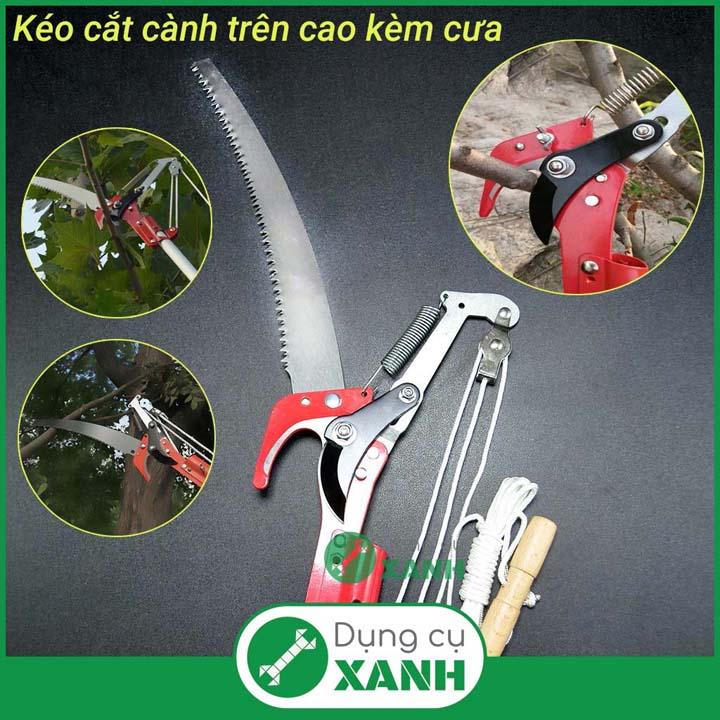Kéo cắt cành trên cao 2 chức năng THÉP NHẬT SK5