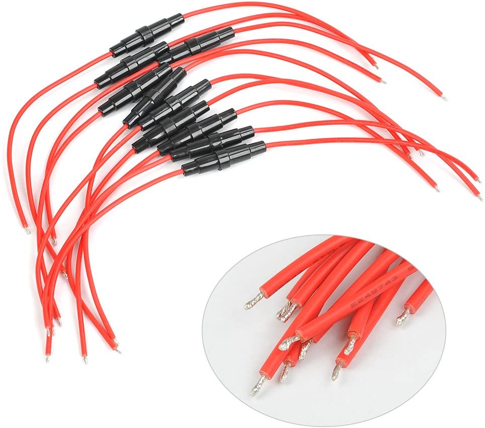 Vỏ cầu chì ống có dây nối 5x20mm, 6x30mm