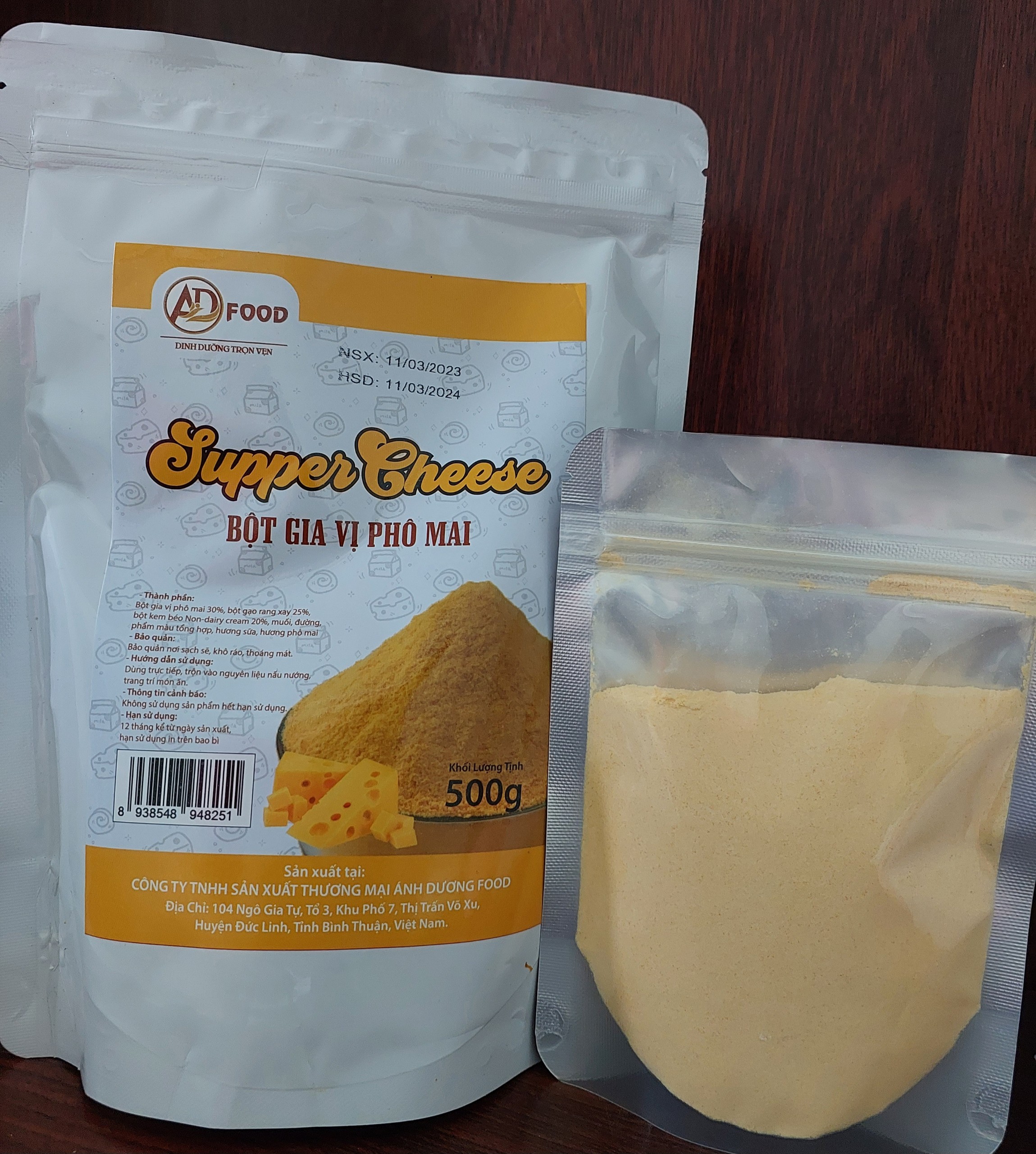 100G BỘT PHÔ MAI LẮC KIỂU HÀN QUỐC - doanvat_hangduong