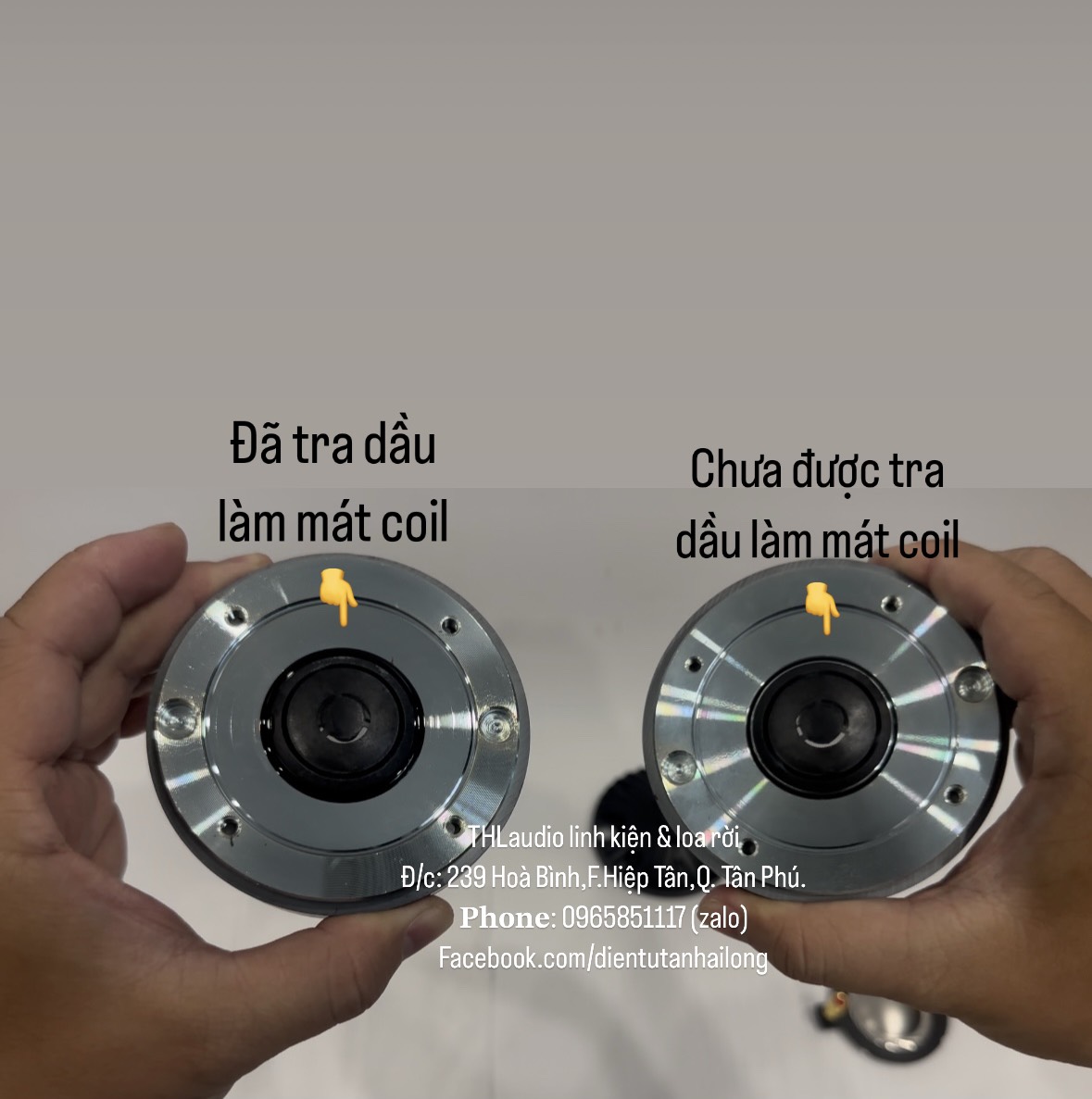 Dầu làm mát coil loa của Nhật