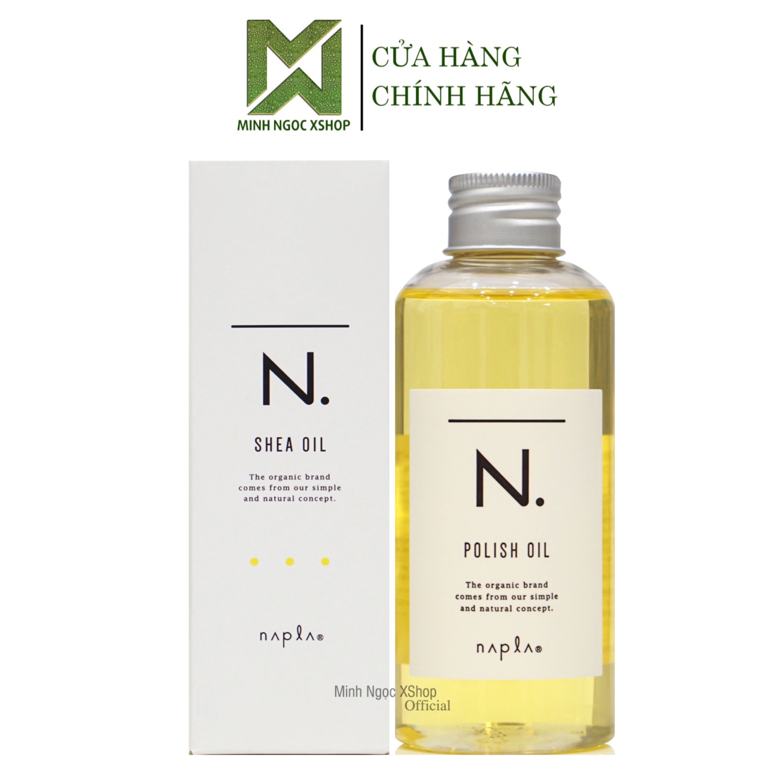 Tinh dầu dưỡng bóng tạo kiểu Napla N. Polish Oil 150ML chính hãng