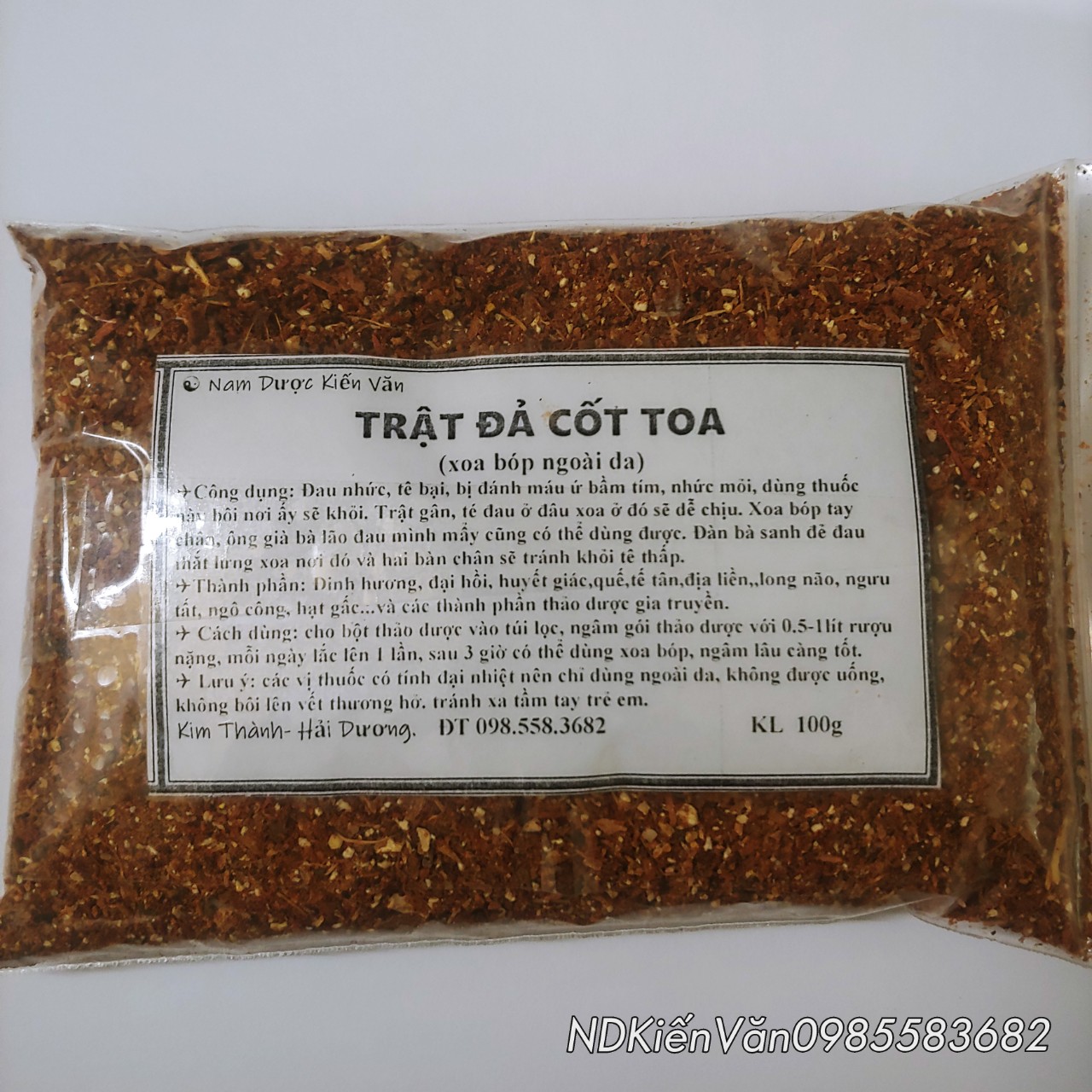 Gói thảo dược ngâm rượu xoa bóp