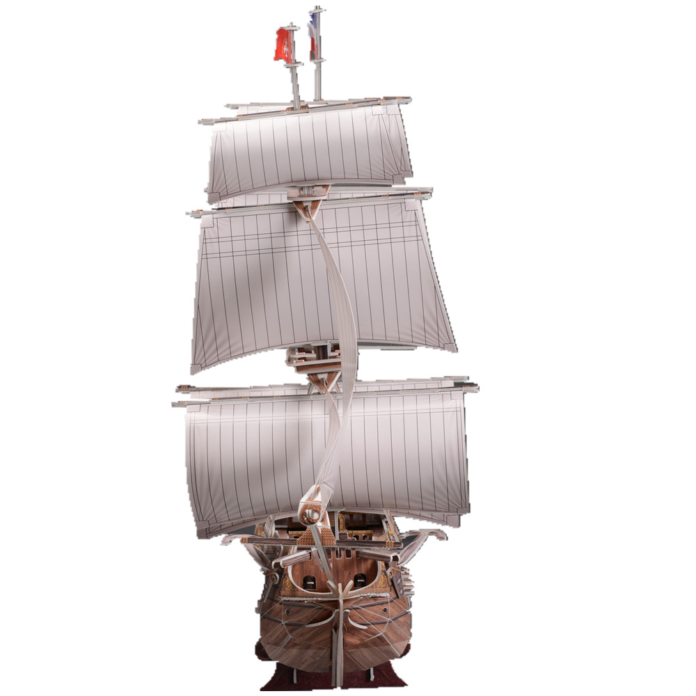 BỘ LẮP RÁP MÔ HÌNH 3D- TÀU THE FLYING DUTCHMAN [7+]