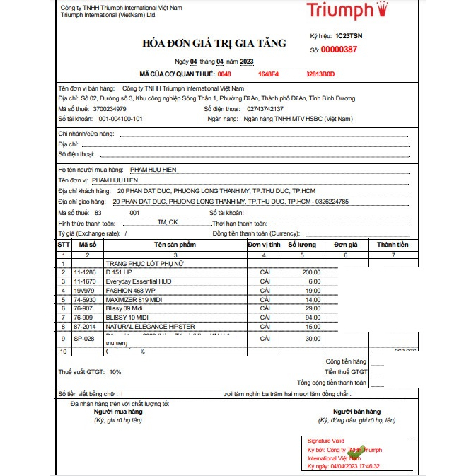 Quần lót nữ Triumph Maximizer 819 Midi