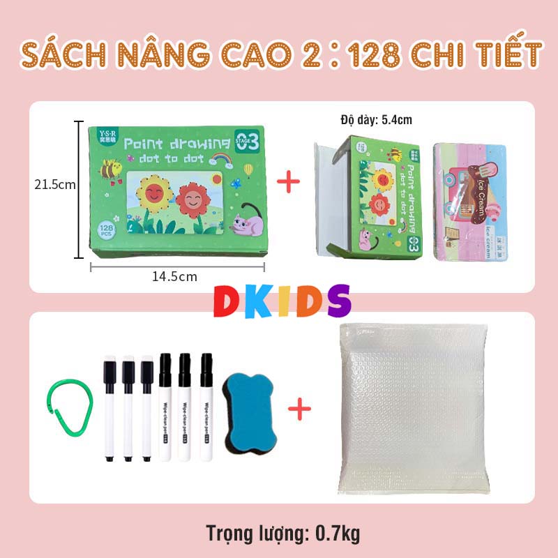 Quyển Dạy Thông Minh Xóa Được Dành Cho Bé