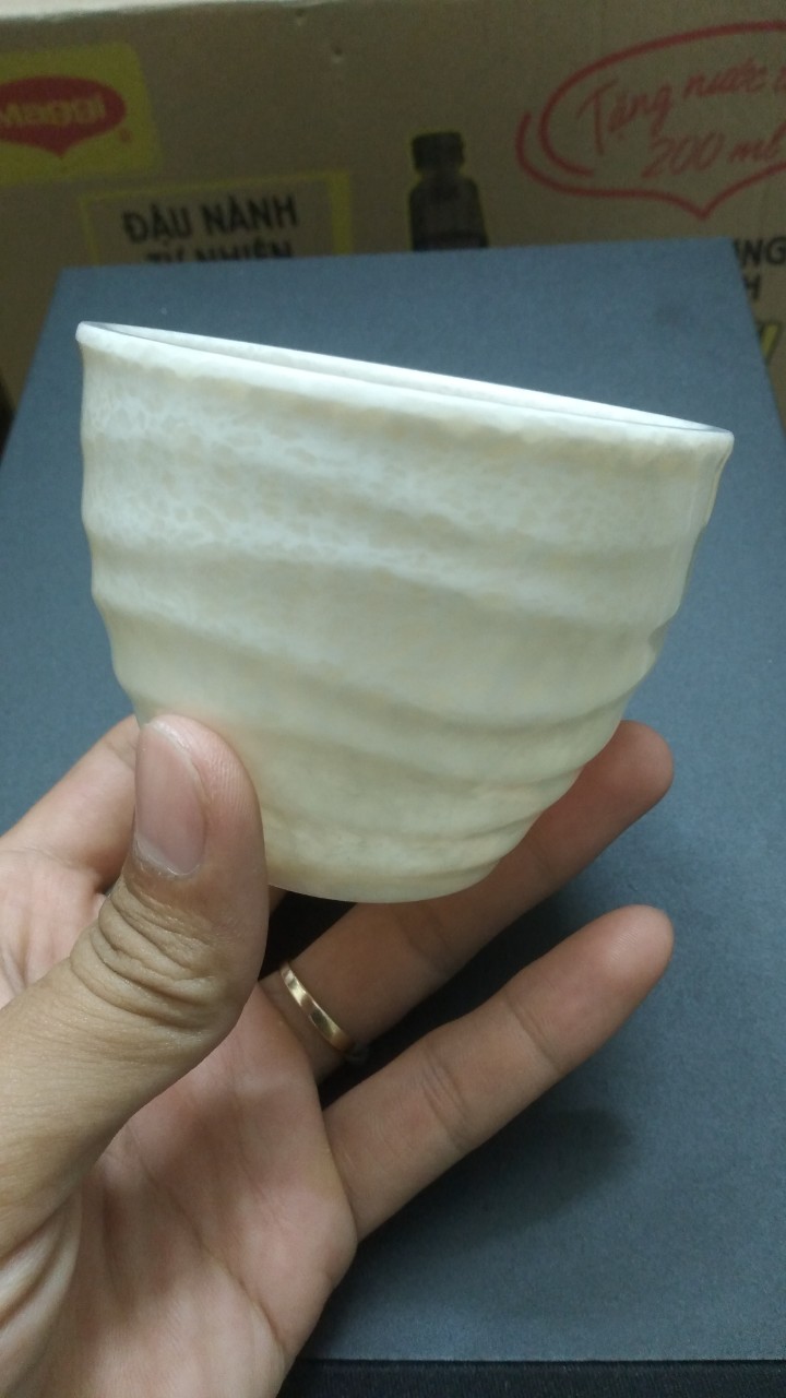 Ly uống nước,trà nhựa Melamine vân đá trắng