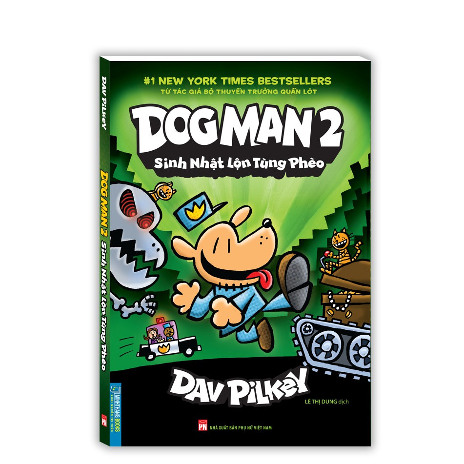 Sách - Dog Man 2 - Sinh nhật lộn tùng phèo