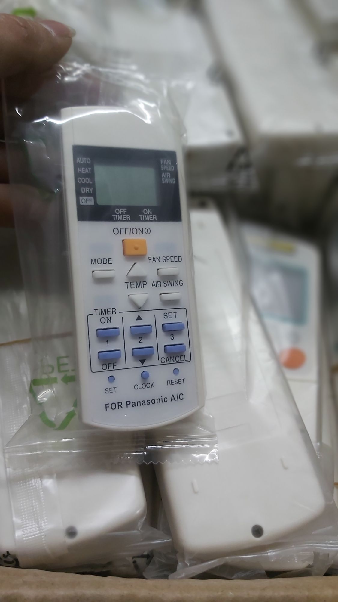 khiển điều hòa panasonic không ion 2 chiều