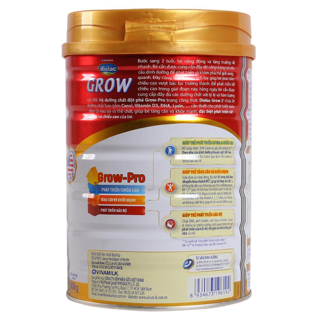 SỮA BỘT DIELAC GROW 2+ 900G