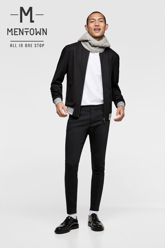 Áo khoác bomber nỉ Zara