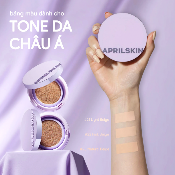 Phấn Nước Aprilskin Magic Snow Cushion (Phiên Bản Mới 2022)