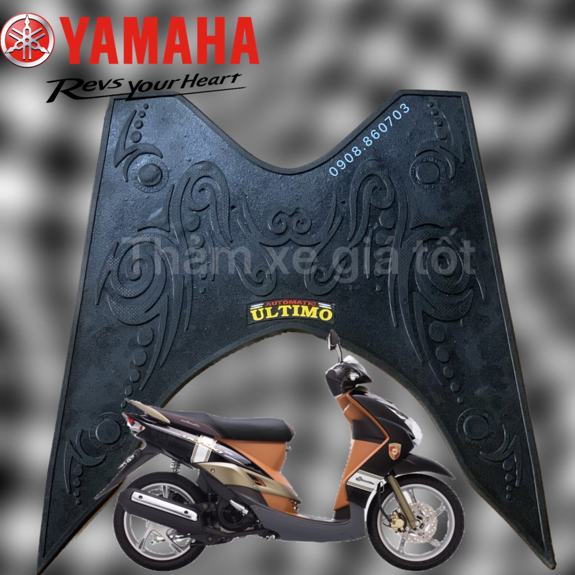 Thảm cao su lót sàn xe Ultimo, thảm xe Ultimo