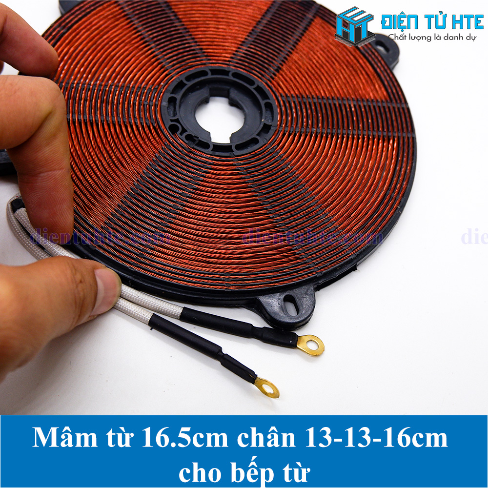 Mâm từ cho bếp từ 16.5cm chân 13-13-16cm