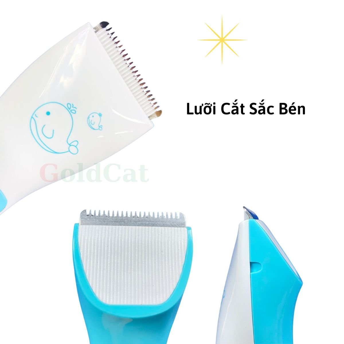 Tông Đơ Cắt Tóc Cho Bé GoldCat