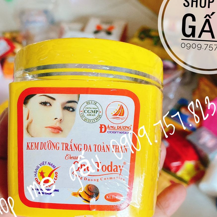 kem ỐC SÊN ONE TODAY dưỡng trắng da toàn thân 80g