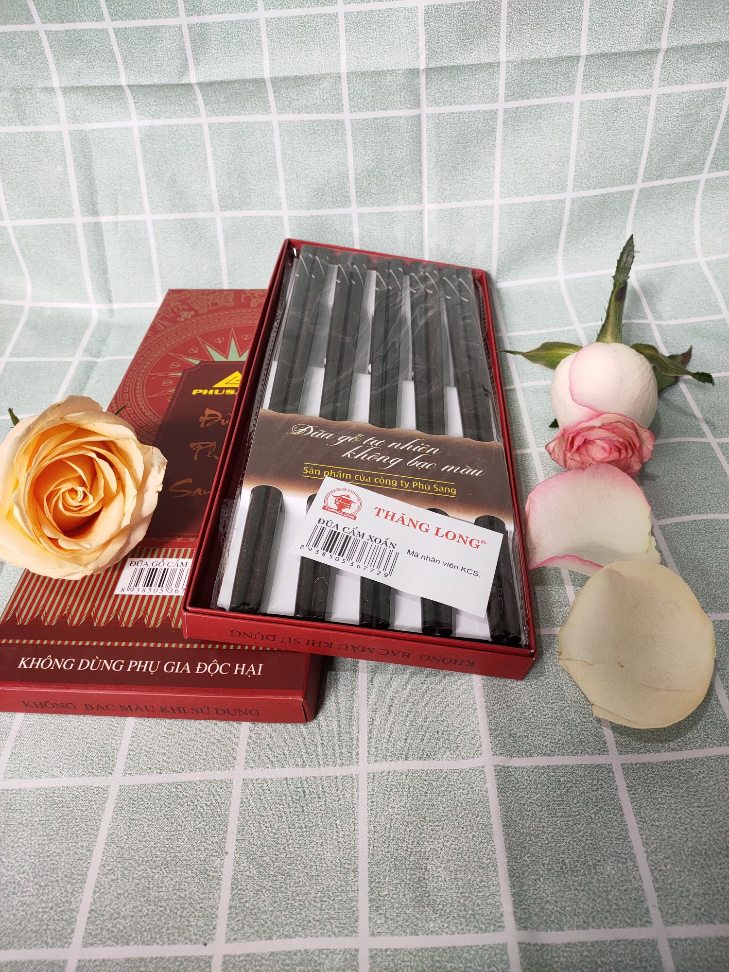 Đũa gỗ thăng long đẹp hàng chuẩn loại 1