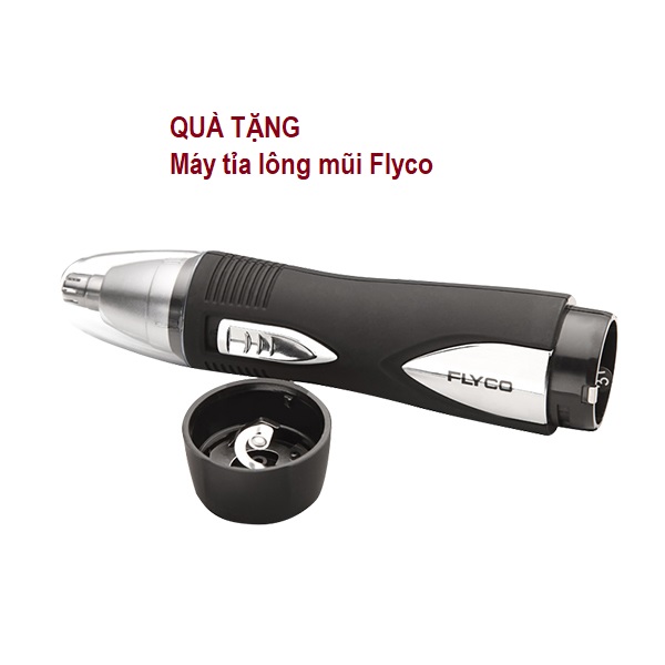 Tông đơ cắt tóc cao cấp Flyco (FC5809) tặng máy tỉa lông mũi Flyco