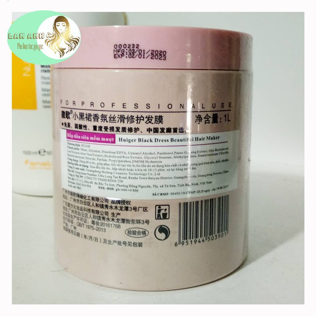 Dầu hấp tóc hấp váy huiger