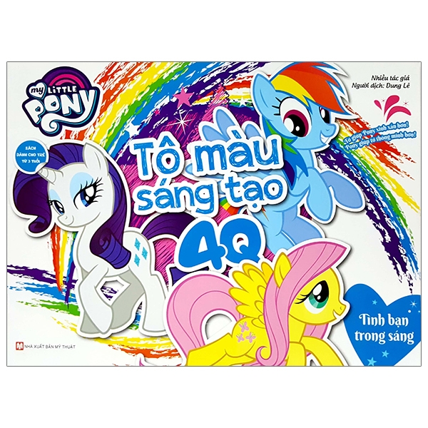 Fahasa - My Little Pony - Tô Màu Sáng Tạo 4Q: Tình Bạn Trong Sáng