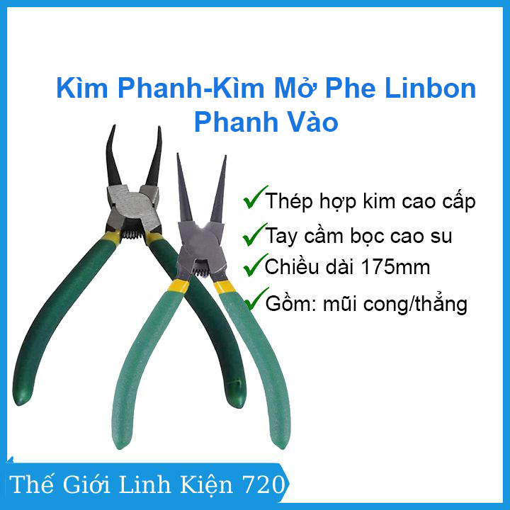 Kìm phanh kìm mở phe Linbon (phanh vào)