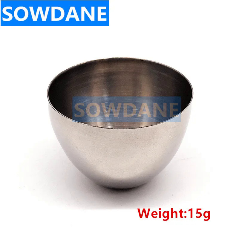 2 cái cấy ghép nha khoa phòng thí nghiệm trộn cup Bát dụng cụ nha khoa xương cũng phun nha khoa bột muỗng