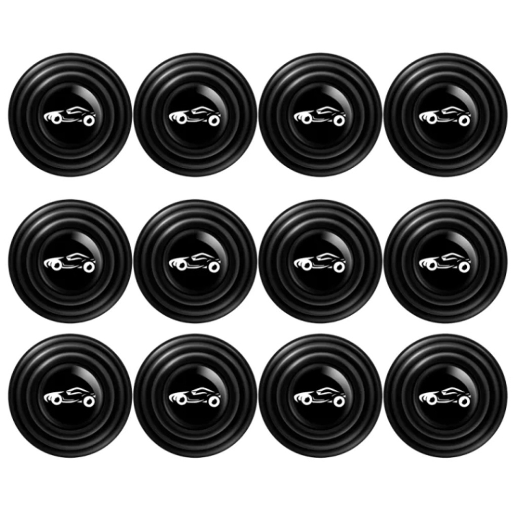 Combo 20 button damper door cars help soundproof decrease the closure and protect cars, cushion rubber knob damping, đệm knob rubber damper anti-shock when closed car Toyota, Hyundai, vinfast, Ford, mazda, Honda, Kia, Chevrolet