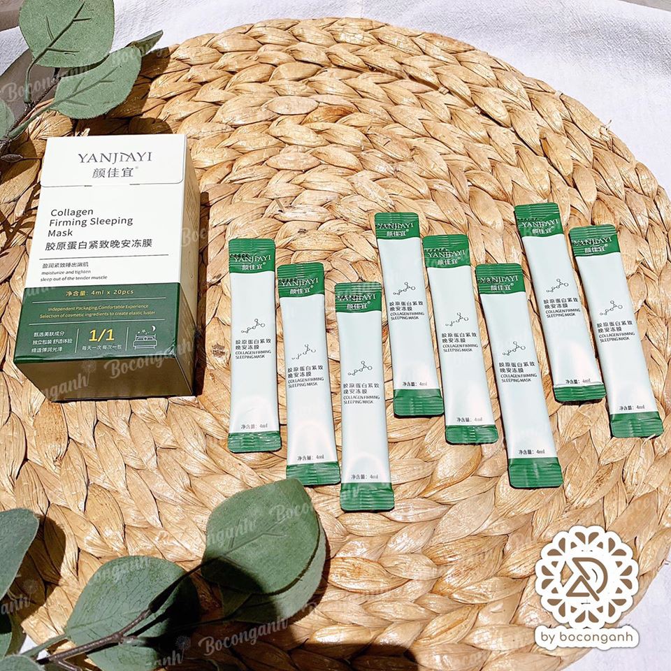 Mặt nạ ngủ thạch Collagen YANJIAYI