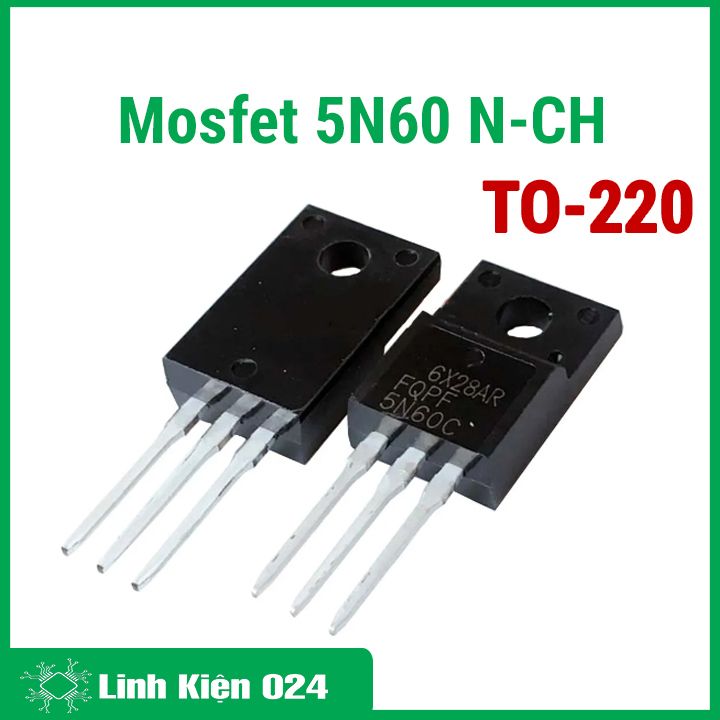 Mosfet 5n60 to-220 600v n-ch