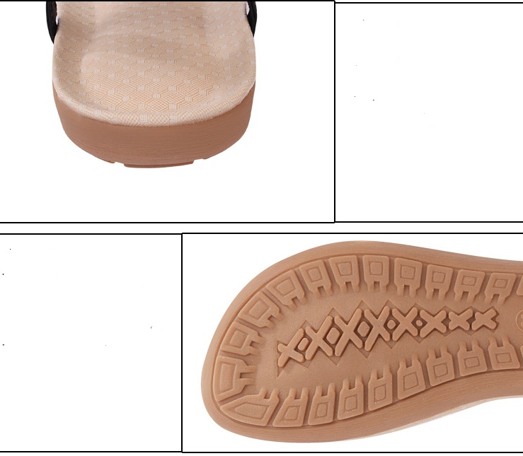 Dép sandal nữ kiểu gắn ngọc xỏ ngón thời trang dễ thương