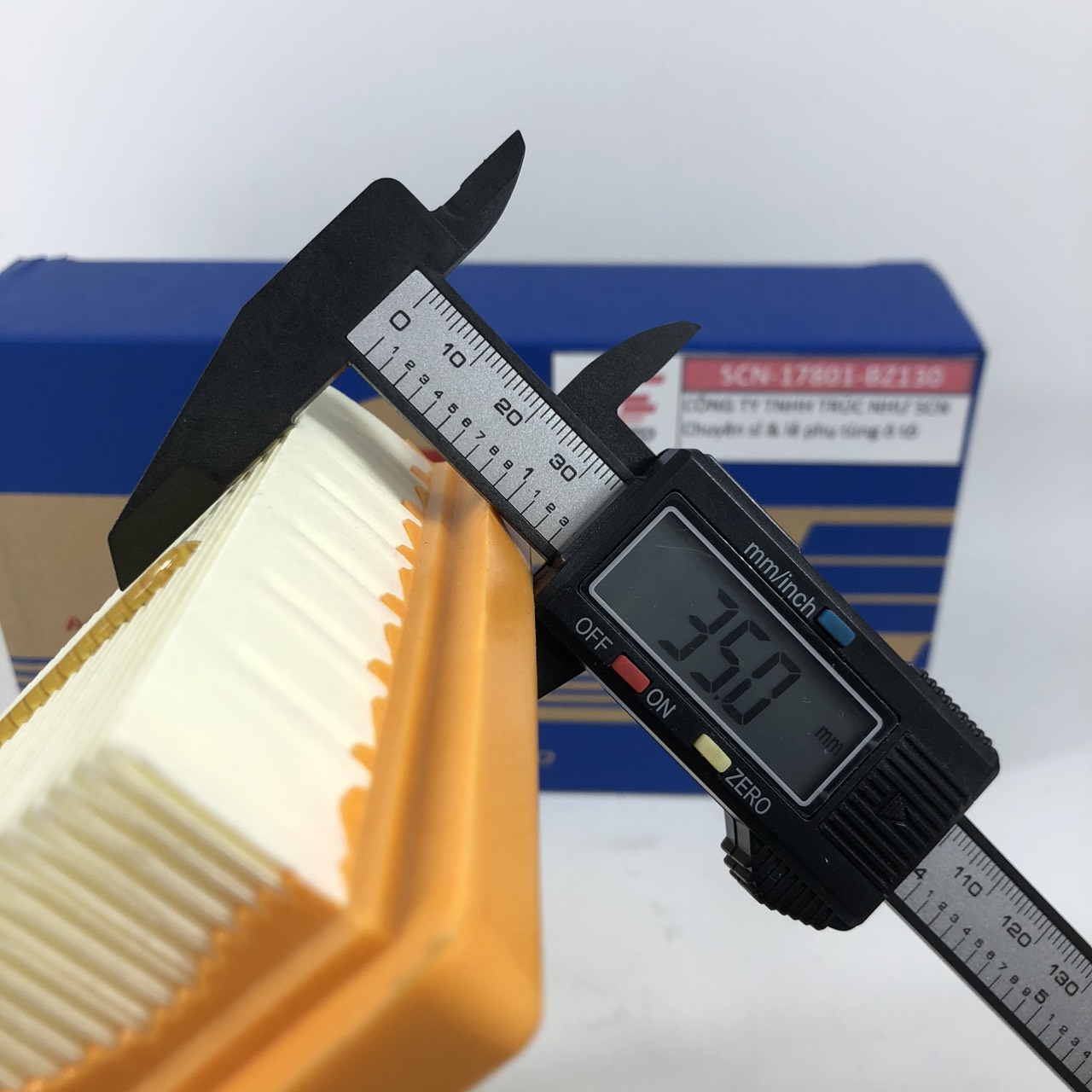 Wigo 2018-to date engine air filter; OEM code: 17801-bz130/17801-bz150