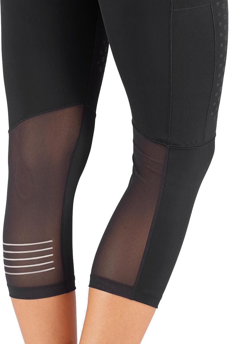 QUẦN THỂ THAO NỮ SUPPORT MID TIGHT W BLACK  - LC1281100