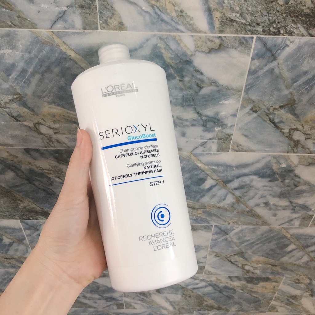 Dầu gội kích thích mọc tóc, giảm rụng L'oréal Serioxyl Advanced Shampoo ( Densifying ) 1500ml