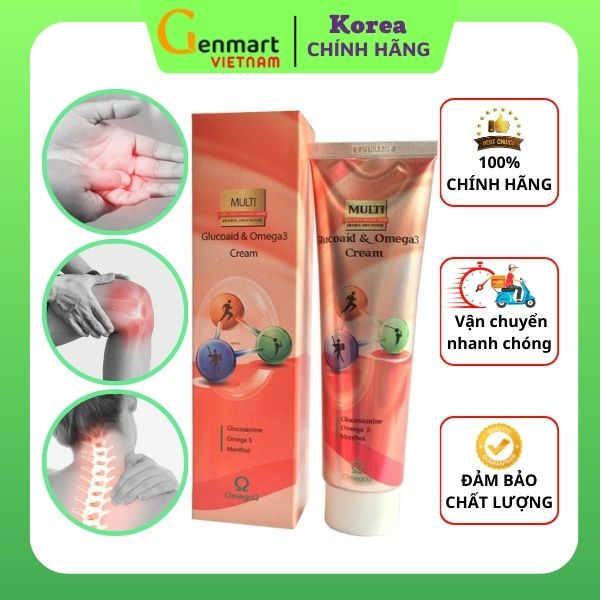 Dầu lạnh xoa bóp khớp Glucoaid và Omega3 cao cấp Hàn Quốc 165ml