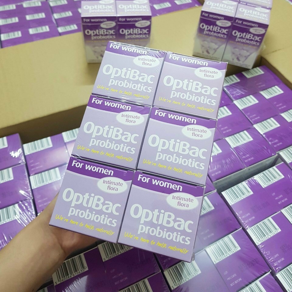 Men Vi Sinh Optibac Tím Uk (90 Viên)