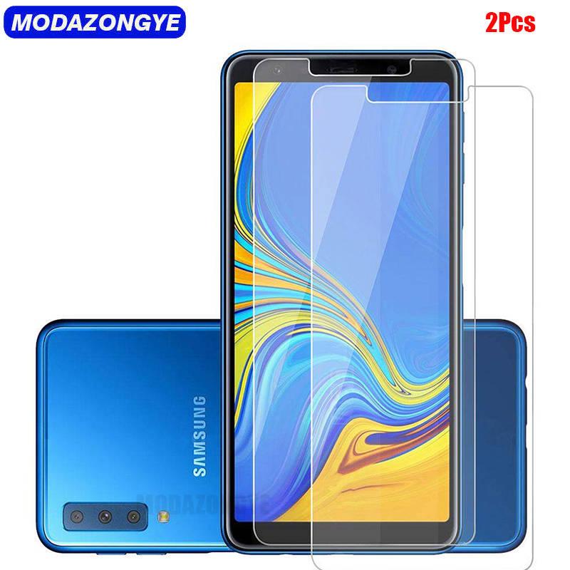 Bộ 2 Miếng Dán Kính Cường Lực Cho Samsung Galaxy A7 (2018)