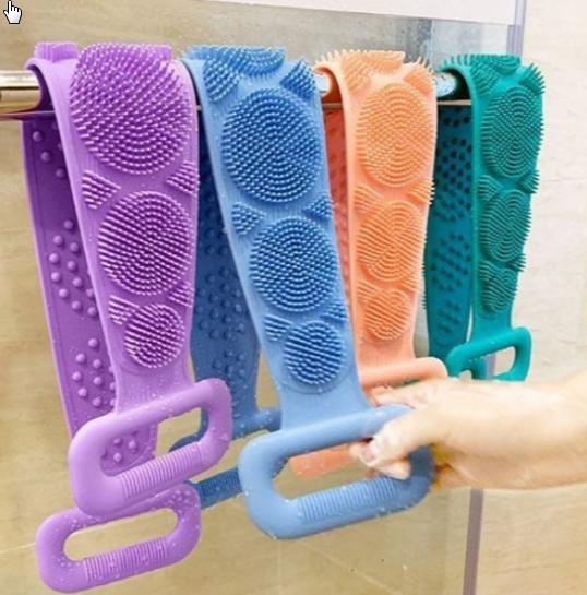 Dây Cọ Lưng Silicon Đai Tắm Silicone Dùng Cực Thích - daycolung