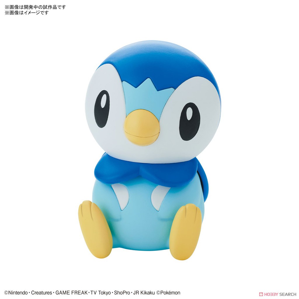 [Hoàn Tiền 10%]Mô hình lắp ráp Pokemon Plastic Model Collection Quick 06 Piplup Bandai