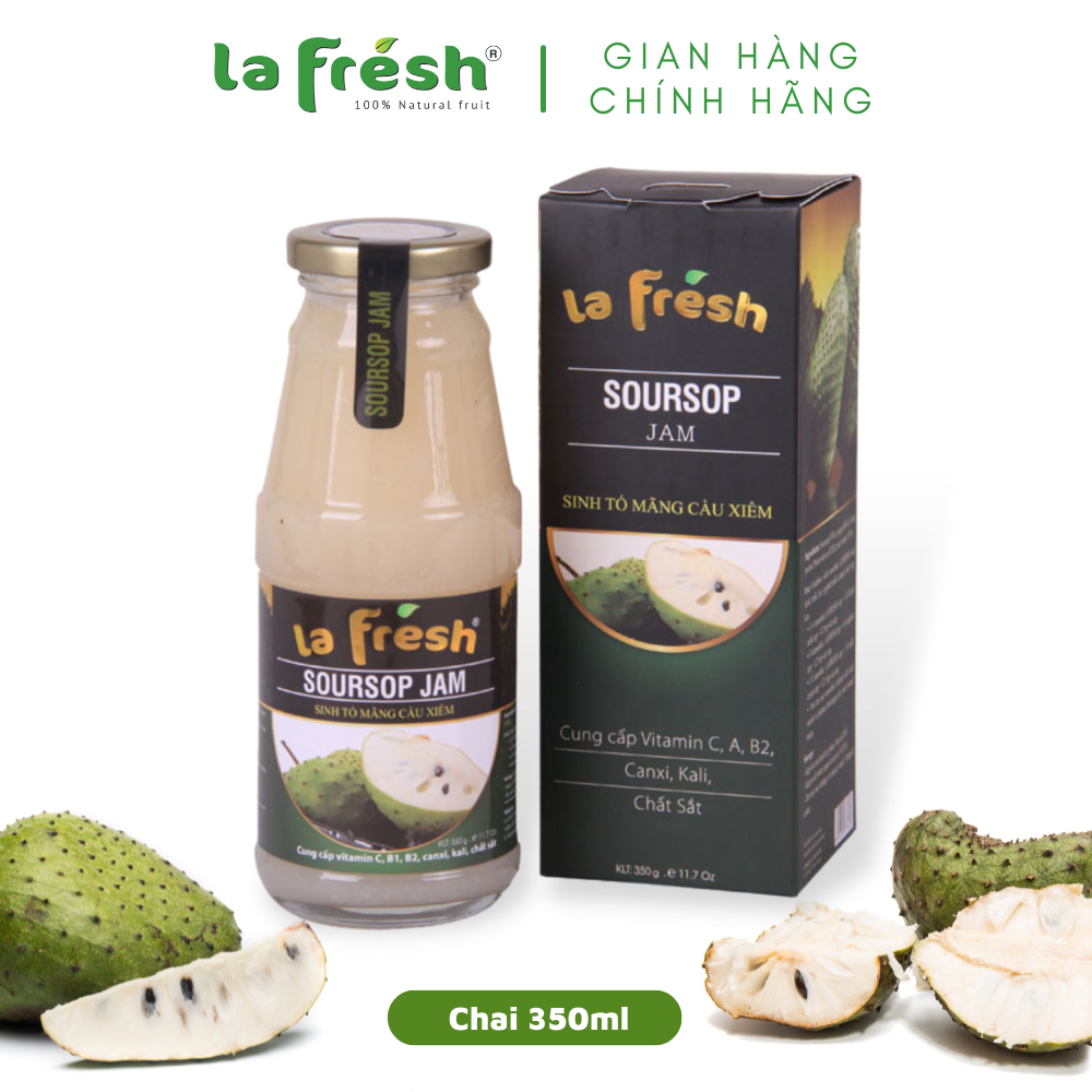 HCMSinh Tố Mãng Cầu Lafresh Đà Lạt 350ml