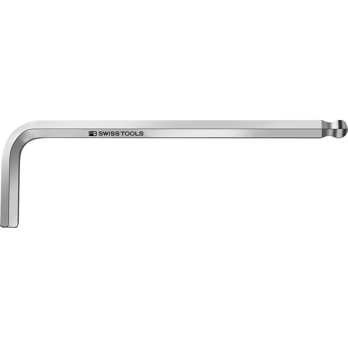 Lục giác dáng l một đầu tròn pb swiss tools 3mm mạ chrome pb 212.3 - hàng chính hãng 100% từ đứcthụy sĩ