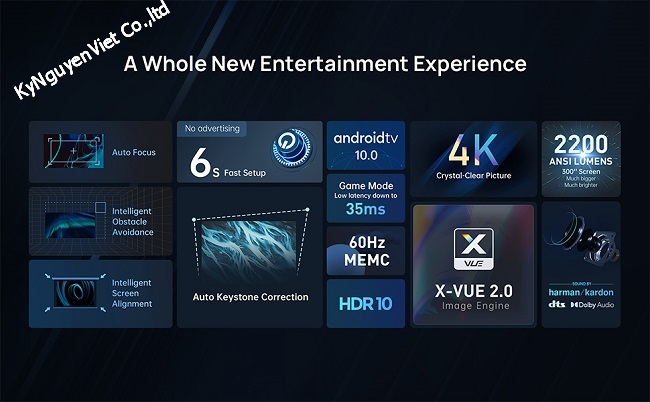 Máy chiếu XGIMI HORIZON PRO 4K