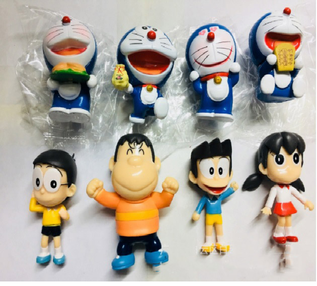 Bộ Set 14 Mô Hình Nhân Vật Doremon Và Các Bạn