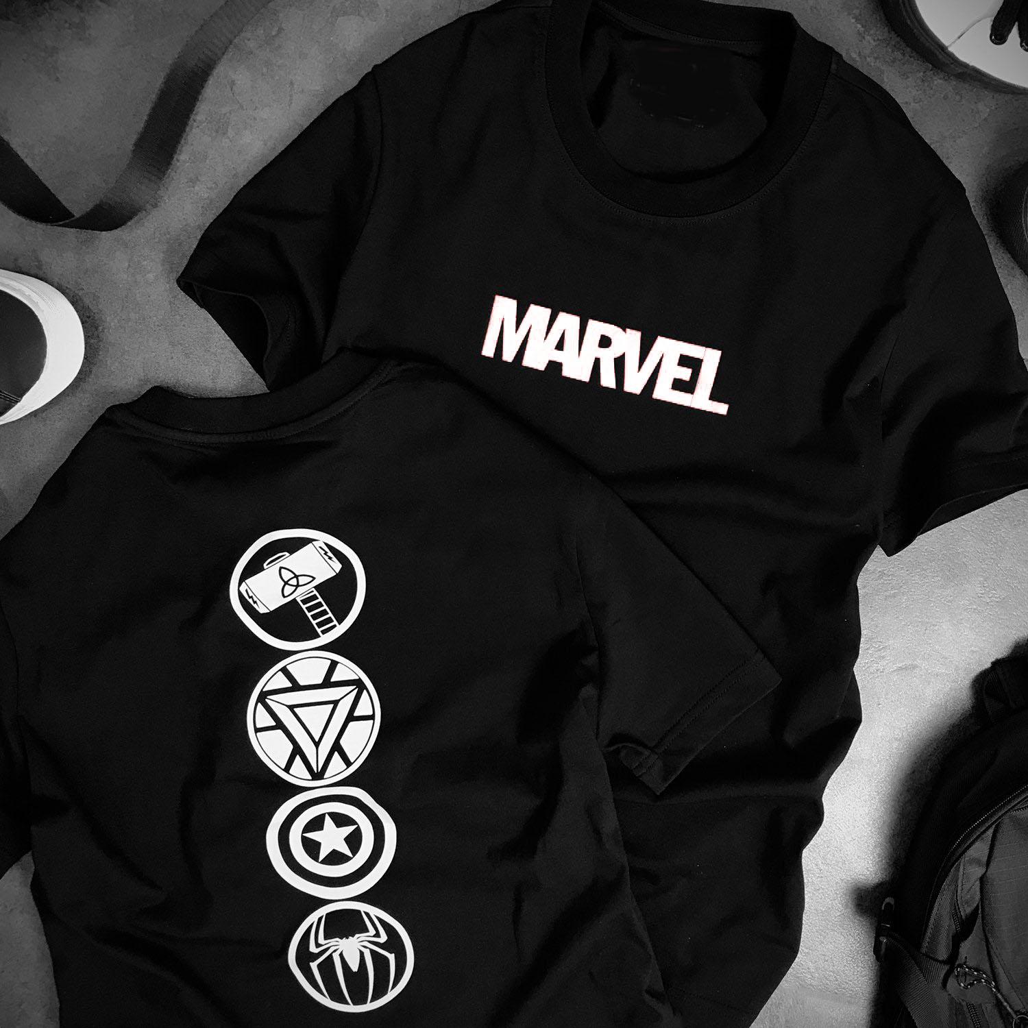 [HCM]ÁO THUN PHẢN QUANG MARVEL NAM NỮ