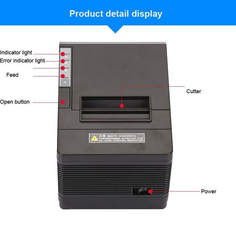 Máy In Hóa Đơn Xprinter Q260III Cổng LAN + USB + Serial