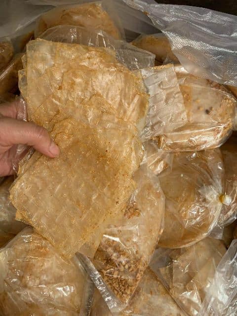 Bánh tráng muối tỏi - cực ngon 5 bịch