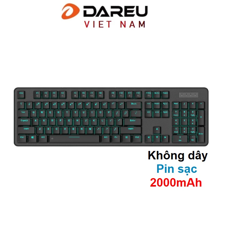 Bàn phím cơ không dây Dareu EK810G ( Blue , Brown , Red Switch )