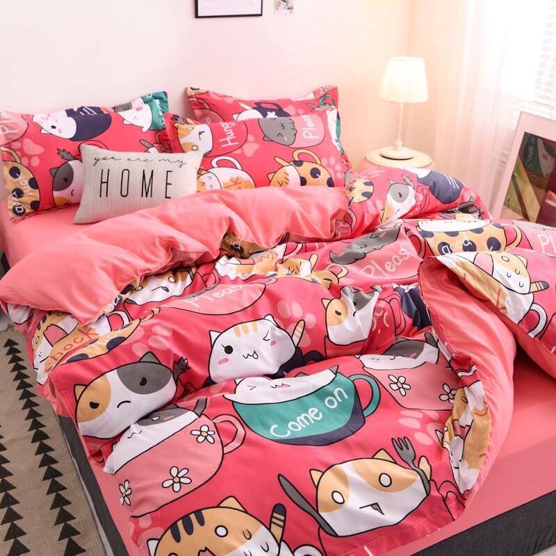 Set chăn ga gối Cotton Poly Hàn quốc G15