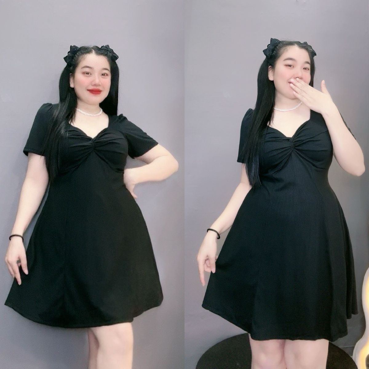 Đầm bigsize tay ngắn cúp ngực dáng xòe,váy big size thiết kế nhẹ nhàng mã g81