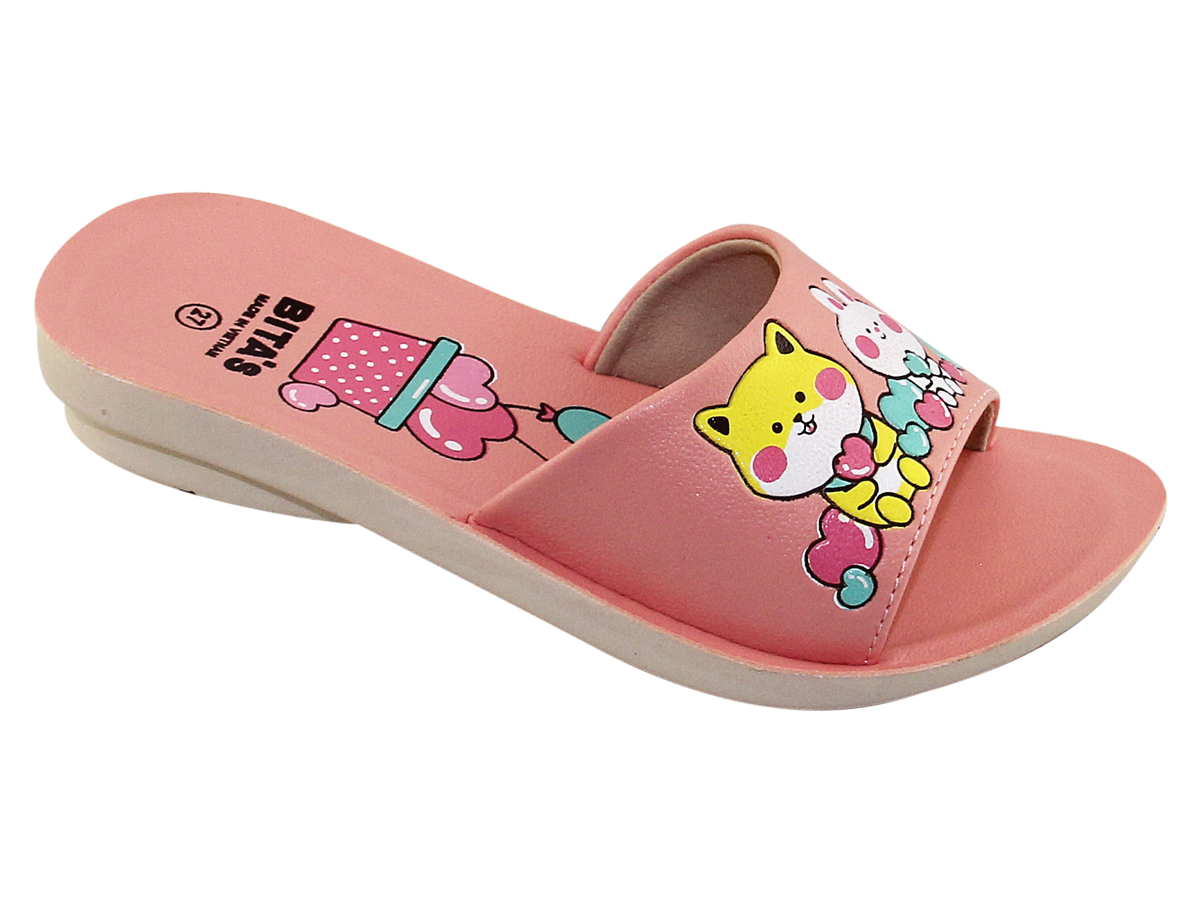 Dép quai ngang bé gái bita's dengi.60 gấu và thỏ