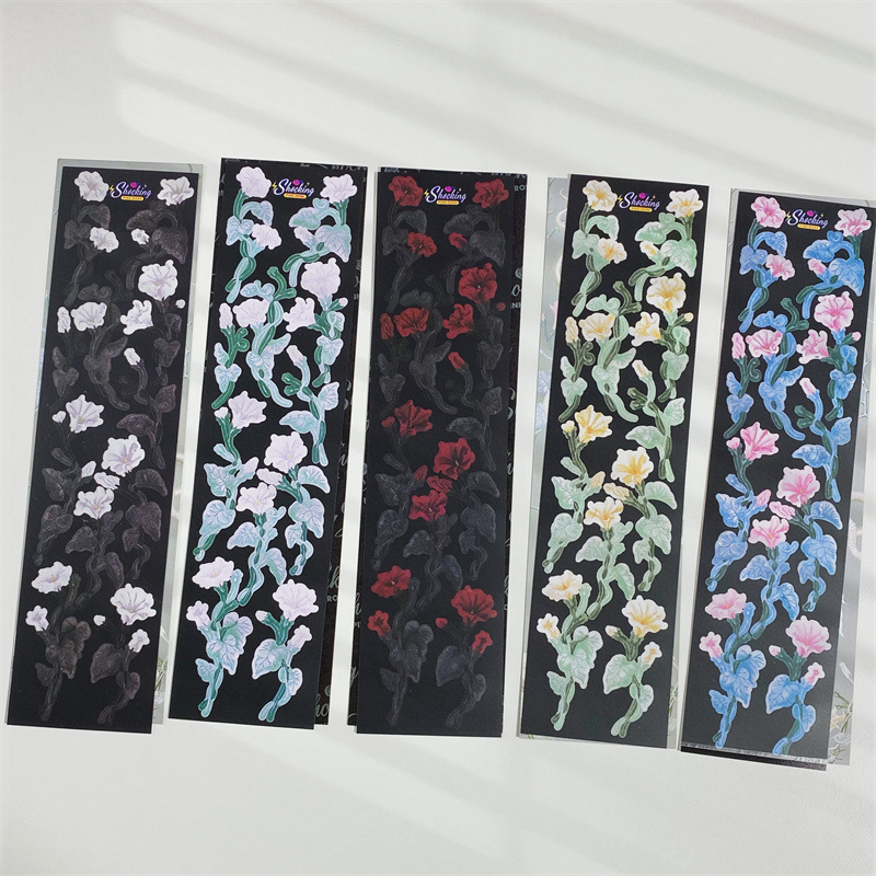 Sticker/ Hình Dán Hoa / rắn
